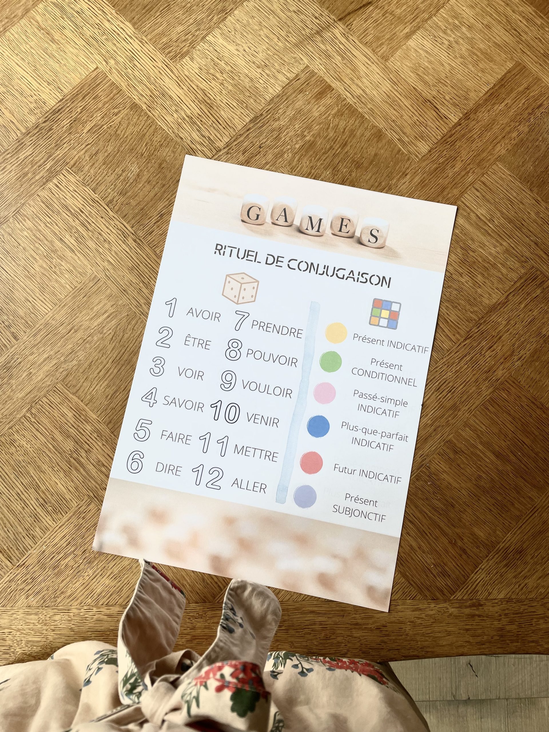 rituel conjugaison