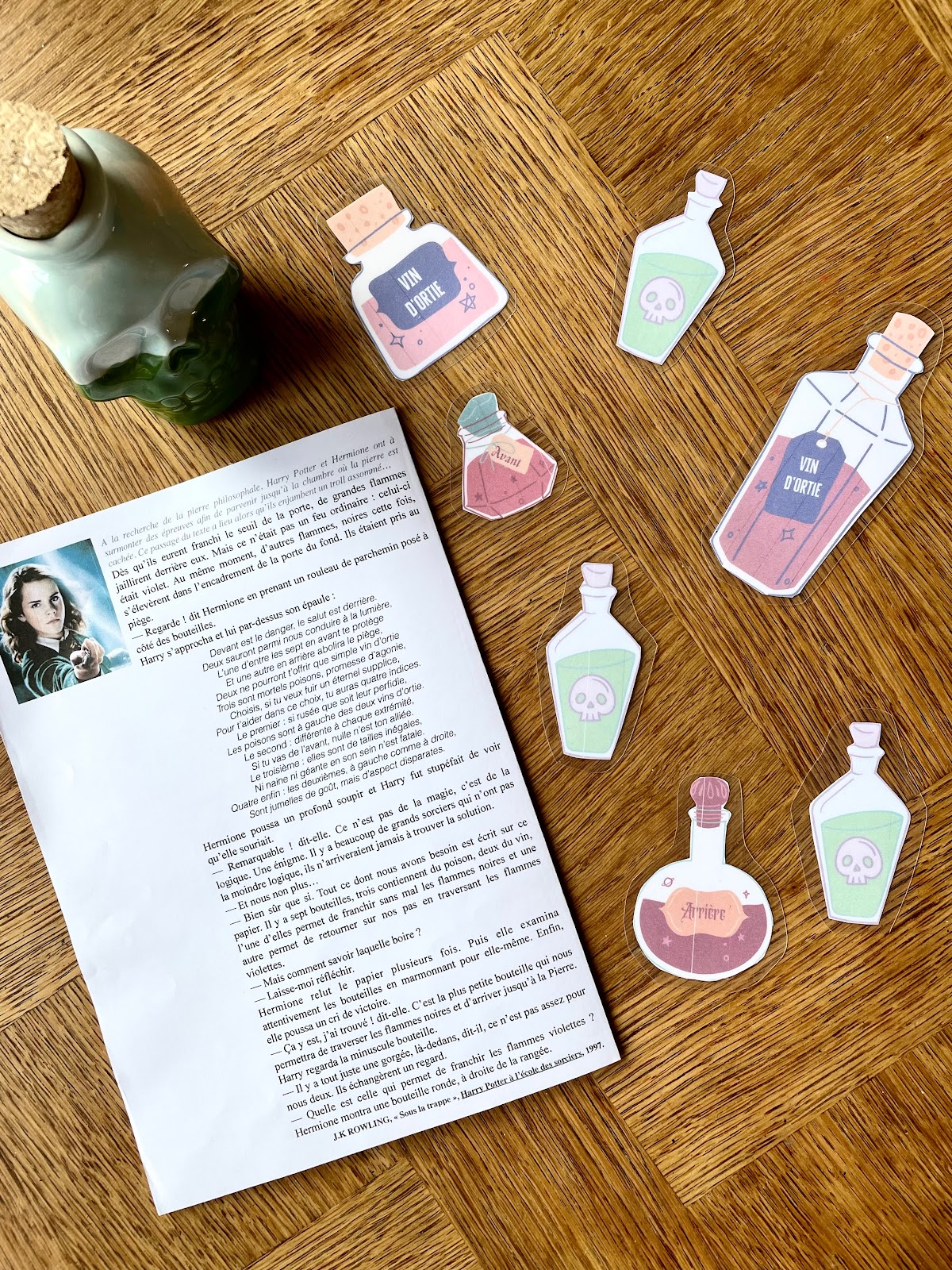 L&rsquo;ÉNIGME DES POTIONS Prolonger la lecture