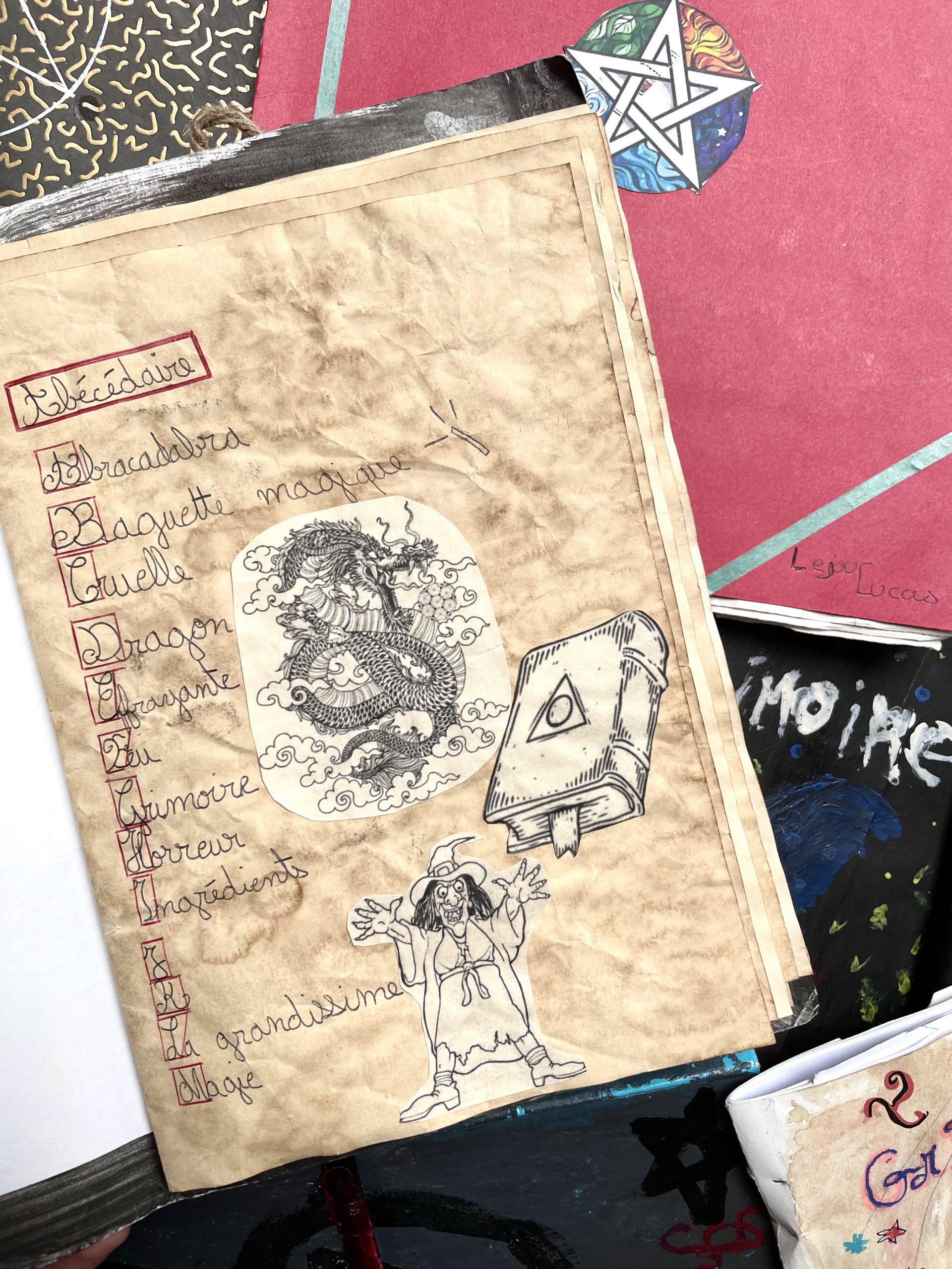 grimoires de sorcière