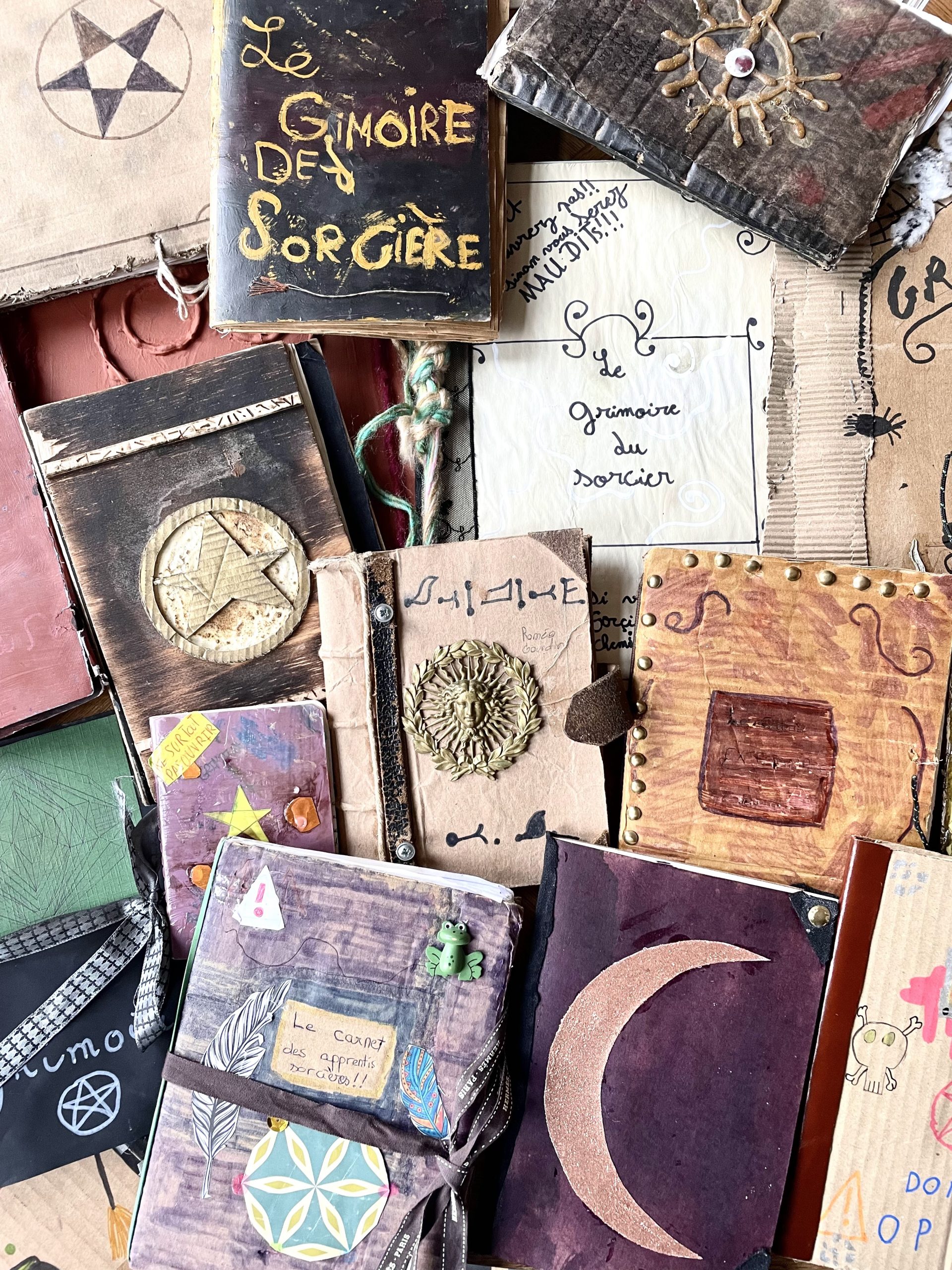 grimoires de sorcière