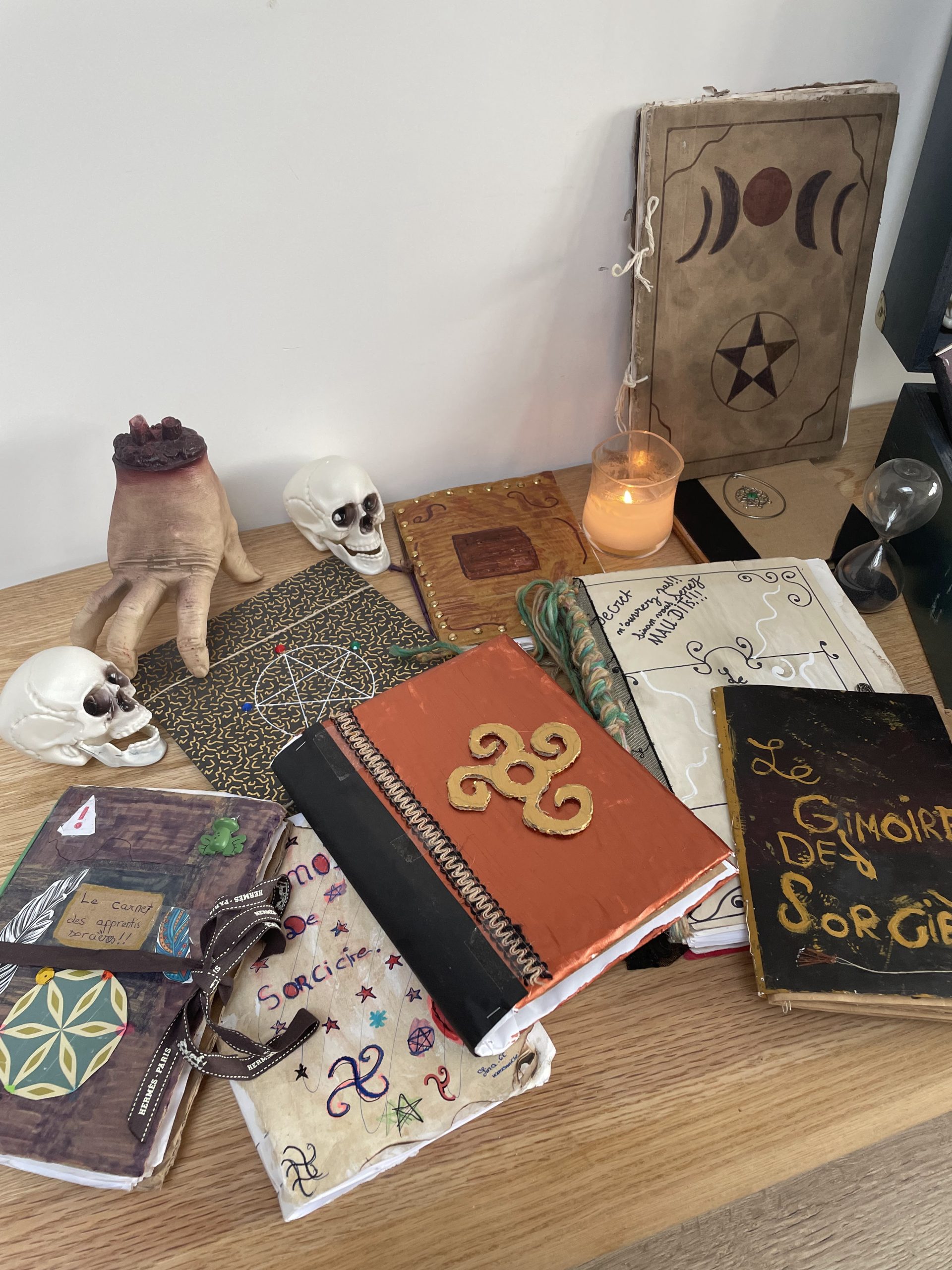 grimoires de sorcière