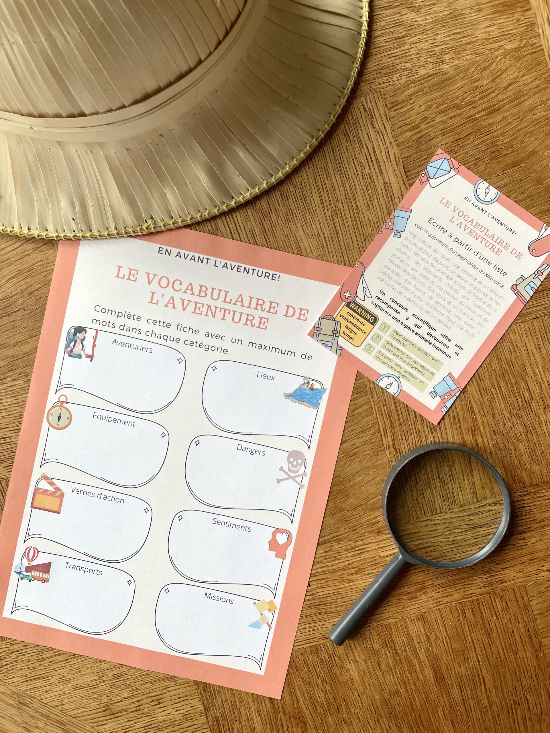EN AVANT L&rsquo;AVENTURE Entrer dans la séquence