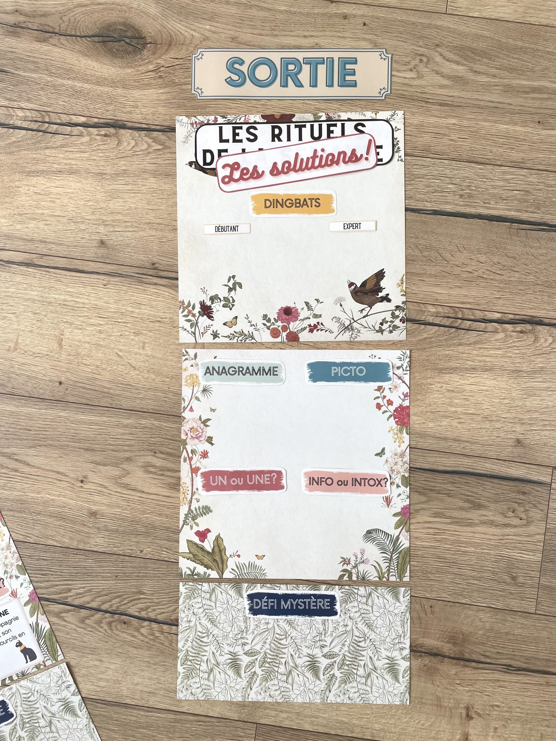 rituels porte salle