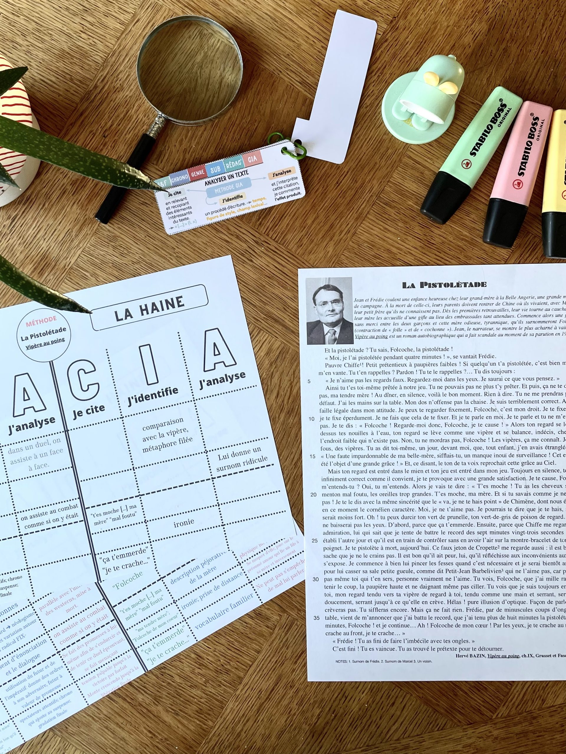 LA METHODE CIA Un exemple concret de mise en œuvre en classe
