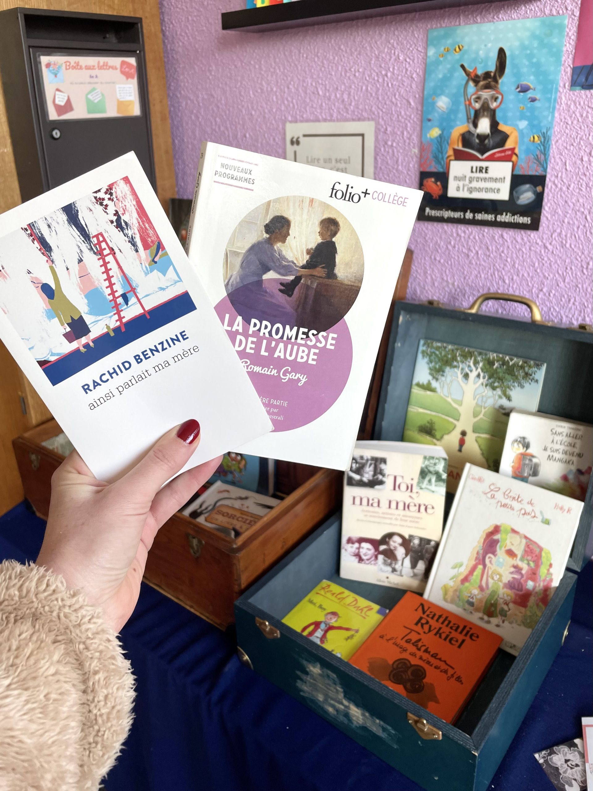dépliants lecture autobiographie