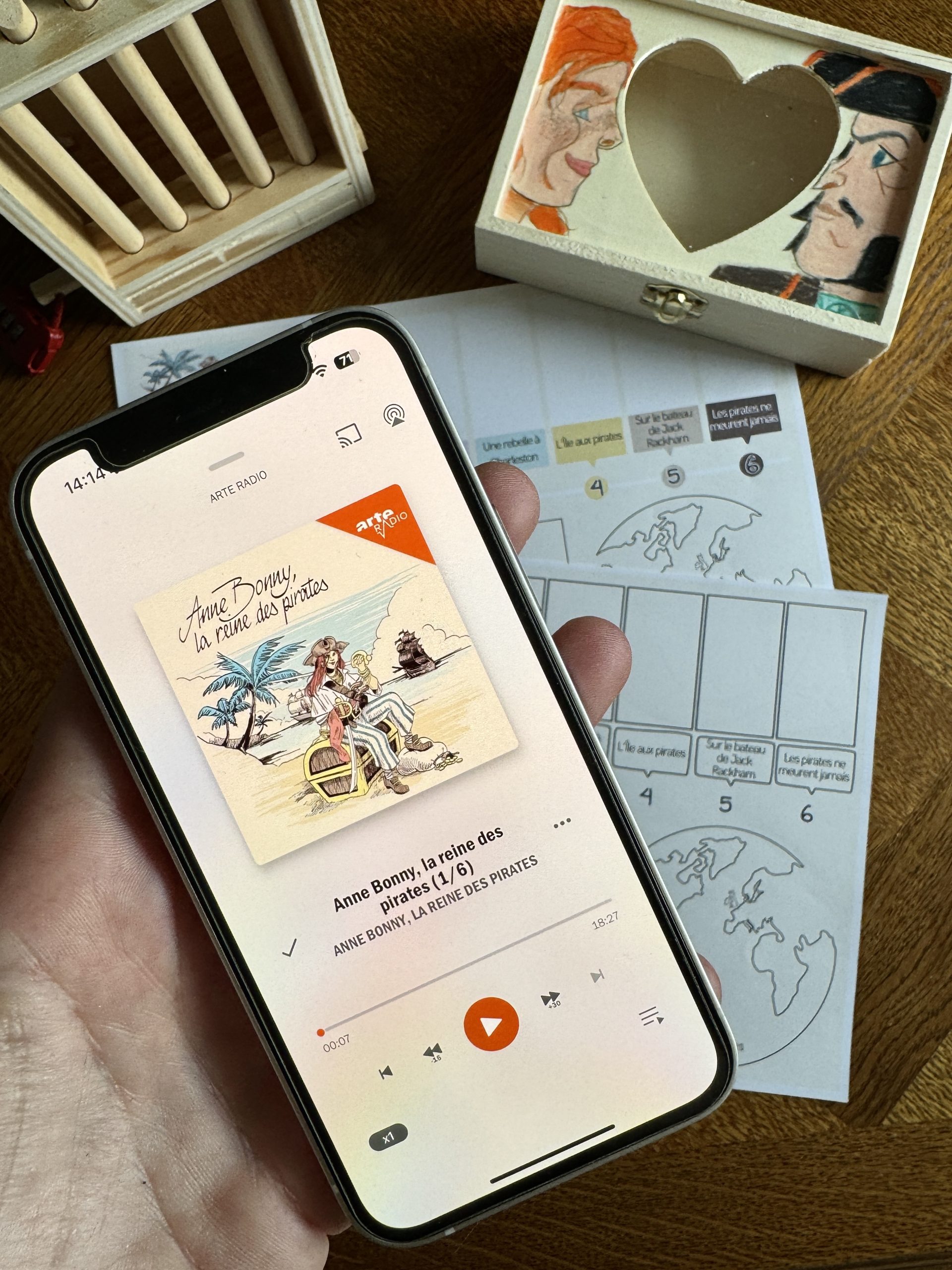 DÉCOUVRIR UNE PIRATE CÉLÈBRE Ecouter un podcast en classe et prendre des notes