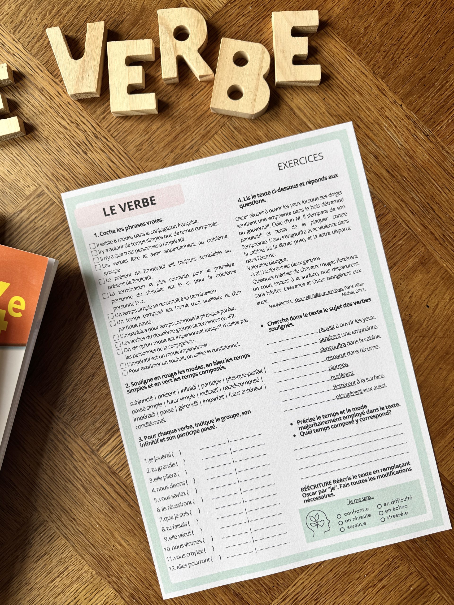 le verbe les fondamentaux