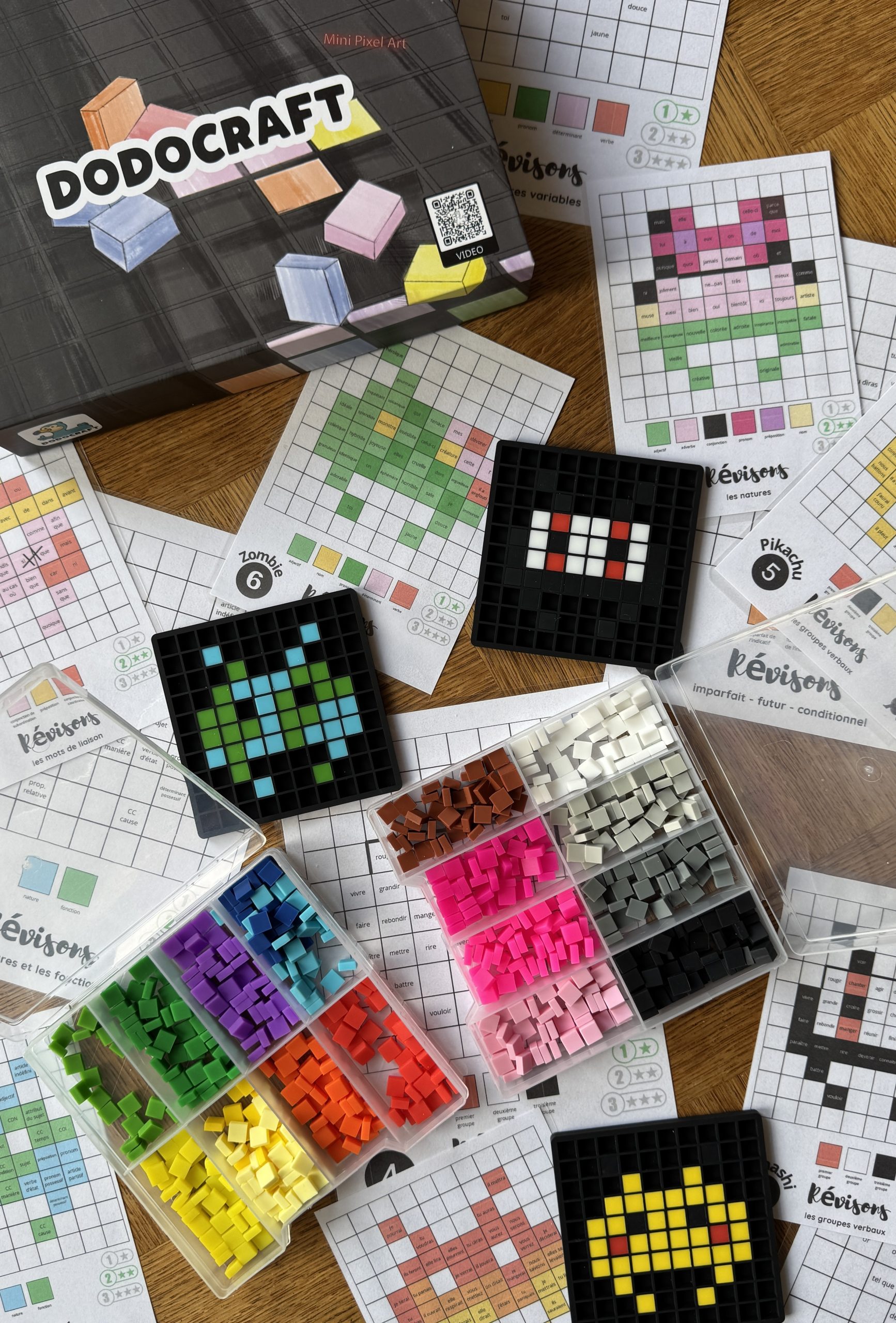 LES PIXELS LE RETOUR mais en version manipulable!