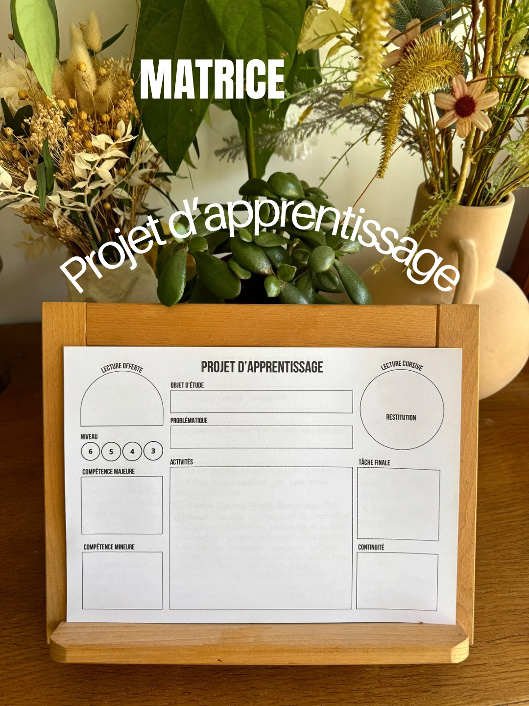 MATRICE Projet d&rsquo;apprentissage