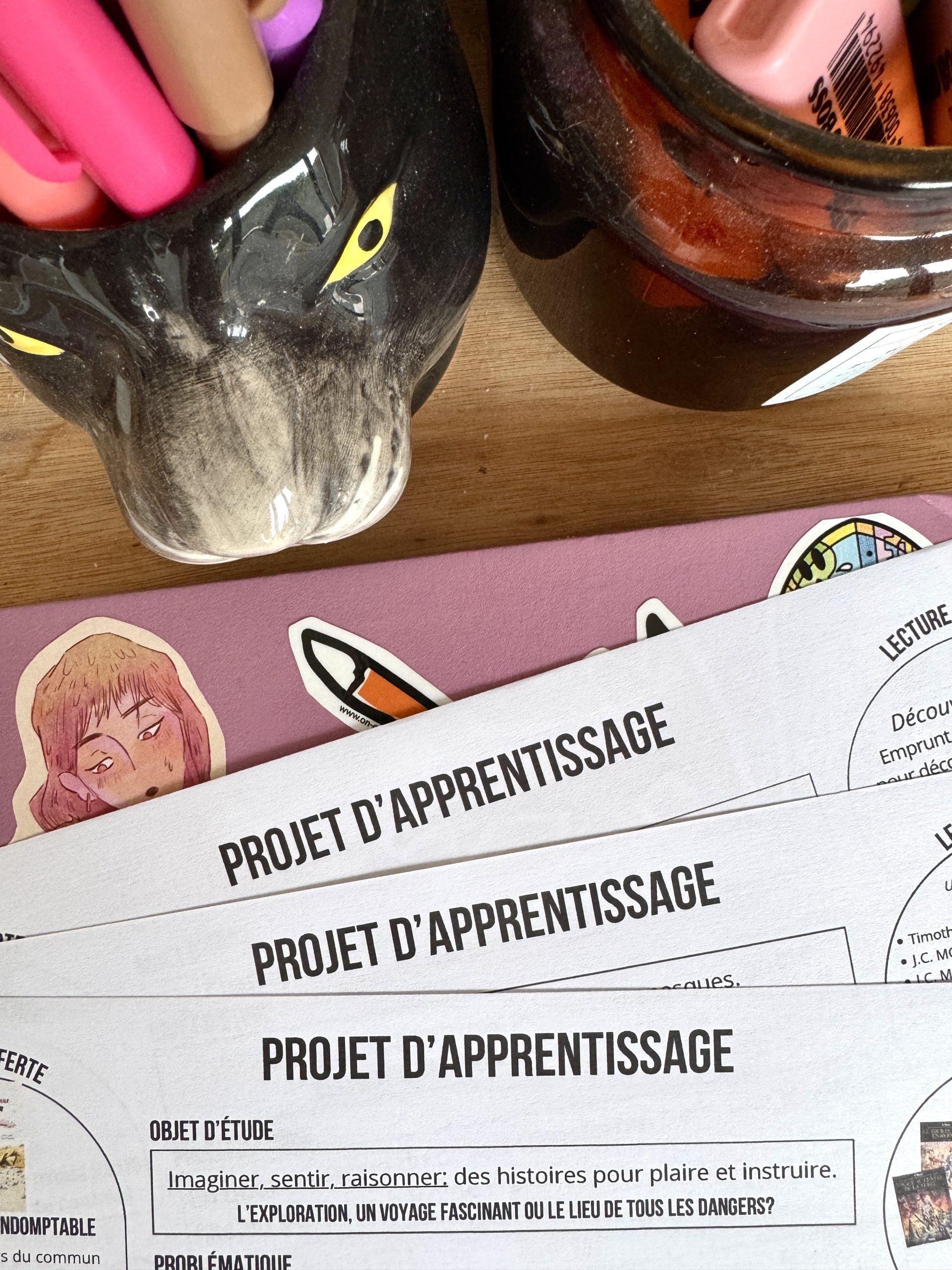 MON ANNÉE 2026-2027 Entre nouveaux programmes et projets d&rsquo;apprentissages…